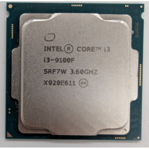 Процессор Intel Core i3-9100F 3.6(4.2)GHz 6MB s1151 Tray (CM8068403358820) (Восстановлено продавцом, 827313) купить в Украине: Киев, Днепр, Харьков, Одесса  | Проверка совместимости, низкая цена, отзывы, характеристики от TELEMART фото