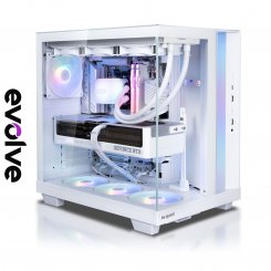 Компьютер EVOLVE GamePart Total:White Pro (EVGP-BQR980X3DN507TI-D532S1TWH) White / AMD Ryzen 7 9800X3D (4.7–5.2 ГГц), 8 ядер / RTX 5070 Ti / 32 ГБ (DDR5) / 1024 ГБ (SSD)