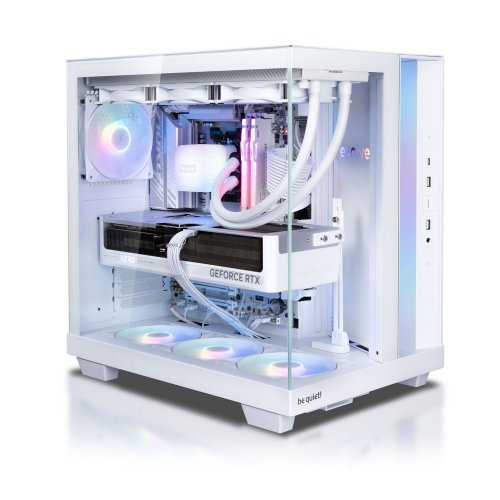 Комп'ютер EVOLVE GamePart Total:White Pro (EVGP-BQR980X3DN507TI-D532S1TWH) White купити в Україні: Київ, Львів, Хмельницький, Тернопіль, Івано-Франківськ | Низька ціна, відгуки, характеристики від TELEMART фото