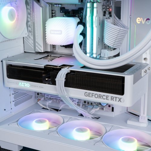 Комп'ютер EVOLVE GamePart Total:White Pro (EVGP-BQR980X3DN507TI-D532S1TWH) White купити в Україні: Київ, Львів, Хмельницький, Тернопіль, Івано-Франківськ | Низька ціна, відгуки, характеристики від TELEMART фото