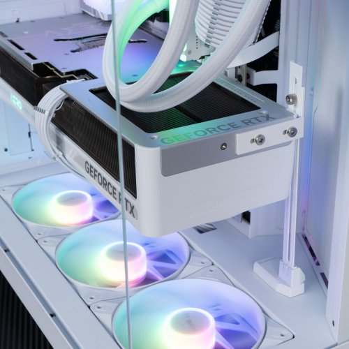 Комп'ютер EVOLVE GamePart Total:White Pro (EVGP-BQR980X3DN507TI-D532S1TWH) White купити в Україні: Київ, Львів, Хмельницький, Тернопіль, Івано-Франківськ | Низька ціна, відгуки, характеристики від TELEMART фото