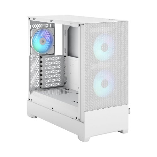 Уцінка корпус Fractal Design Pop Air RGB Tempered Glass без БЖ (FD-C-POR1A-01) White (Розкрита упаковка, 827413) купити в Україні: Київ, Львів, Хмельницький, Тернопіль, Івано-Франківськ | Перевірка сумісності, низька ціна, відгуки, характеристики від TELEMART фото