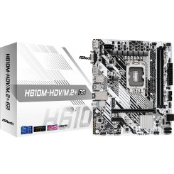 Материнская плата AsRock H610M-HDV/M.2+ D5 (s1700, Intel H610) (Восстановлено продавцом, 827526)