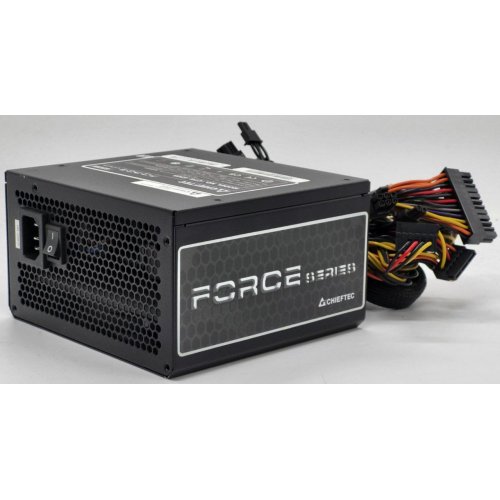 Блок живлення CHIEFTEC Force 650W (CPS-650S) (Відновлено продавцем, 827536) купити в Україні: Київ, Львів, Хмельницький, Тернопіль, Івано-Франківськ | Перевірка сумісності, низька ціна, відгуки, характеристики від TELEMART фото