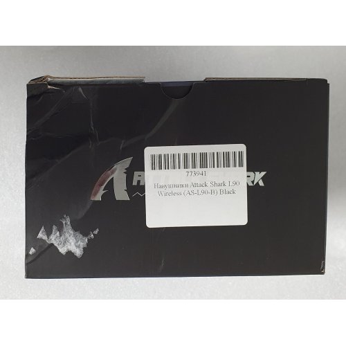 Уцінка навушники Attack Shark L90 Wireless (AS-L90-B) Black (Пошкоджено пакування, 827540) купити в Україні: Київ, Львів, Хмельницький, Тернопіль, Івано-Франківськ | Низька ціна, відгуки, характеристики від TELEMART фото