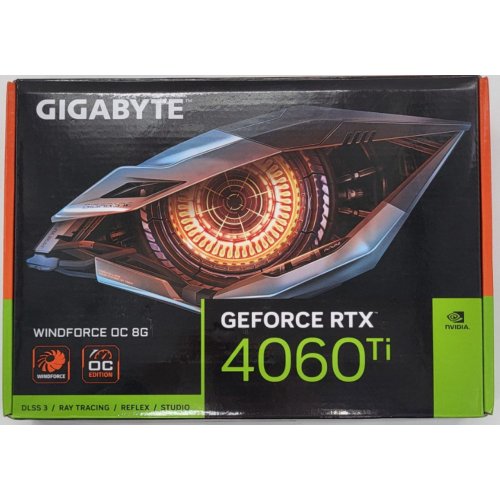 Відеокарта Gigabyte GeForce RTX 4060 Ti WindForce OC 8192MB (GV-N406TWF2OC-8GD) (Відновлено продавцем, 827634) купити в Україні: Київ, Львів, Хмельницький, Тернопіль, Івано-Франківськ | Перевірка сумісності, низька ціна, відгуки, характеристики від TELEMART фото