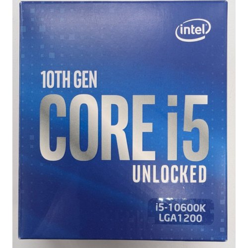 Процессор Intel Core i5-10600K 4.1(4.8)GHz 12MB s1200 Box (Восстановлено продавцом, 827788) купить в Украине: Киев, Днепр, Харьков, Одесса  | Проверка совместимости, низкая цена, отзывы, характеристики от TELEMART фото