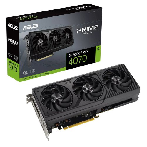 Видеокарта Asus PRIME GeForce RTX 4070 OC 12228MB (PRIME-RTX4070-O12G) (Восстановлено продавцом, 827793) купить в Украине: Киев, Днепр, Харьков, Одесса  | Проверка совместимости, низкая цена, отзывы, характеристики от TELEMART фото