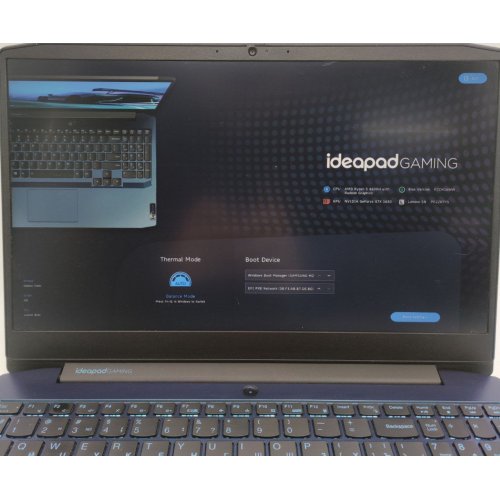 Ноутбук Lenovo IdeaPad Gaming 3 15ARH05 (82EY00G2RA) Chameleon Blue (Восстановлено продавцом, 827866) купить в Украине: Киев, Днепр, Харьков, Одесса  | Низкая цена, отзывы, характеристики от TELEMART фото