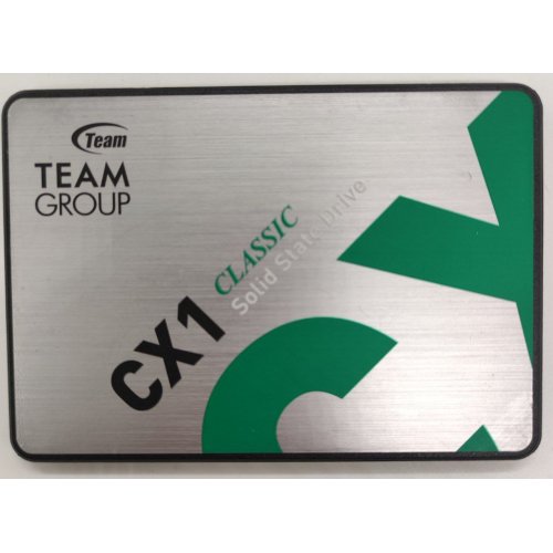 Ssd-диск Team CX1 240GB 2.5" (T253X5240G0C101) (Восстановлено продавцом, 827900) купить в Украине: Киев, Днепр, Харьков, Одесса  | Проверка совместимости, низкая цена, отзывы, характеристики от TELEMART фото