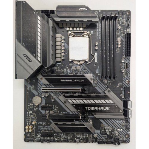 Материнська плата MSI MAG Z490 TOMAHAWK (s1200, Intel Z490) (Відновлено продавцем, 827903) купити в Україні: Київ, Львів, Хмельницький, Тернопіль, Івано-Франківськ | Перевірка сумісності, низька ціна, відгуки, характеристики від TELEMART фото