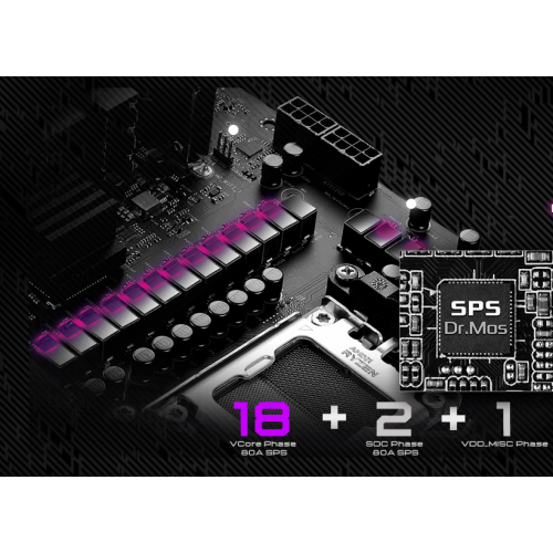 Материнська плата AsRock X870 Nova WiFi (sAM5, AMD X870) купити в Україні: Київ, Львів, Хмельницький, Тернопіль, Івано-Франківськ | Перевірка сумісності, низька ціна, відгуки, характеристики від TELEMART фото