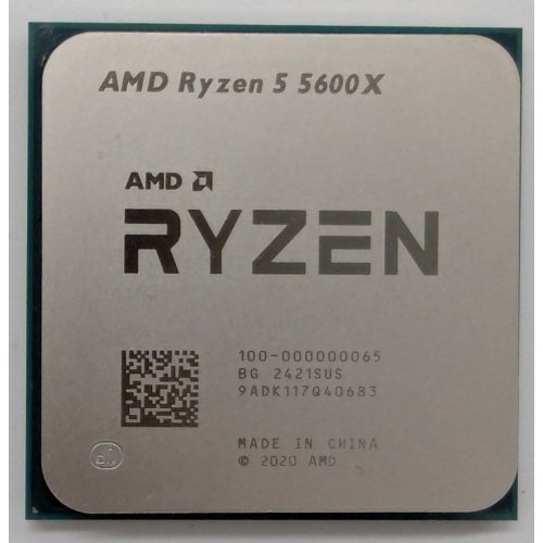 Процесор AMD Ryzen 5 5600X 3.7(4.6)GHz 32MB sAM4 Tray (100-000000065) (Відновлено продавцем, 828112) купити в Україні: Київ, Львів, Хмельницький, Тернопіль, Івано-Франківськ | Перевірка сумісності, низька ціна, відгуки, характеристики від TELEMART фото