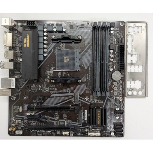 Материнская плата Gigabyte B550M DS3H (sAM4, AMD B550) (Восстановлено продавцом, 828116) купить в Украине: Киев, Днепр, Харьков, Одесса  | Проверка совместимости, низкая цена, отзывы, характеристики от TELEMART фото