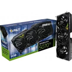 Уцінка відеокарта Palit GeForce RTX 5070 Ti GamingPro-S 16384MB (NE7507T019T2-GB2031U) (Розкрита упаковка, 828146)