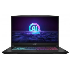 Ноутбук MSI Katana A17 AI B8VF (B8VF-1035XUA) Black / 17.3″ (1920x1080, IPS) / AMD Ryzen 7 8845HS (3.8-5.1 ГГц), 8 ядер / NVIDIA GeForce RTX 4060 / 16 ГБ (DDR5) / 1024 ГБ (SSD) / Без ОС