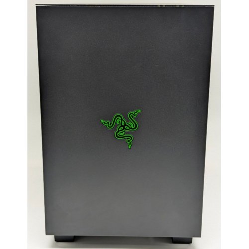 Корпус Razer Tomahawk Mini-ITX Tempered Glass без БП (RC21-01400100-R3M1) Black (Відновлено продавцем, 828245) купити в Україні: Київ, Львів, Хмельницький, Тернопіль, Івано-Франківськ | Перевірка сумісності, низька ціна, відгуки, характеристики від TELEMART фото