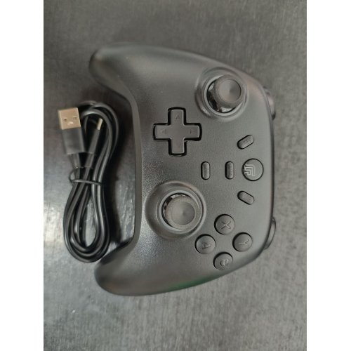 Уценка игровой контроллер Data Frog S13 Wireless Black (Повреждена упаковка, 828252) купить в Украине: Киев, Днепр, Харьков, Одесса  | Низкая цена, отзывы, характеристики от TELEMART фото