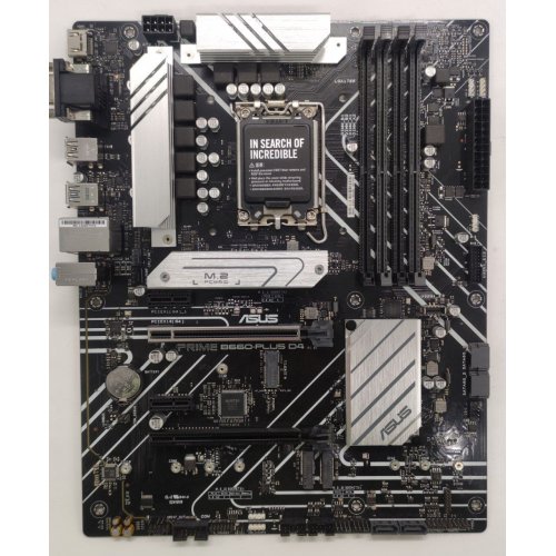 Материнська плата Asus PRIME B660-PLUS D4 (s1700, Intel B660) (Відновлено продавцем, 828332) купити в Україні: Київ, Львів, Хмельницький, Тернопіль, Івано-Франківськ | Перевірка сумісності, низька ціна, відгуки, характеристики від TELEMART фото