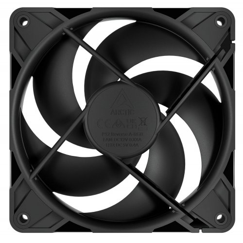 Набір кулерів для корпусу Arctic P12 Pro Reverse (3-Fan Pack) (ACFAN00332A) Black купити в Україні: Київ, Львів, Хмельницький, Тернопіль, Івано-Франківськ | Перевірка сумісності, низька ціна, відгуки, характеристики від TELEMART фото