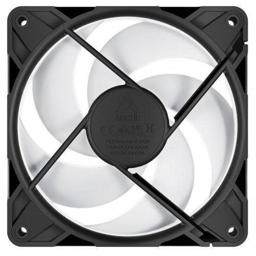 Набір кулерів для корпусу Arctic P12 Pro Reverse A-RGB (3-Fan Pack) (ACFAN00333A) Black купити в Україні: Київ, Львів, Хмельницький, Тернопіль, Івано-Франківськ | Перевірка сумісності, низька ціна, відгуки, характеристики від TELEMART фото