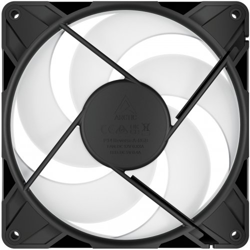 Кулер для корпуса Arctic P14 Pro Reverse A-RGB (ACFAN00323A) Black купить в Украине: Киев, Днепр, Харьков, Одесса  | Проверка совместимости, низкая цена, отзывы, характеристики от TELEMART фото