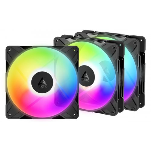 Набір кулерів для корпусу Arctic P14 Pro Reverse A-RGB (3-Fan Pack) (ACFAN00327A) Black купити в Україні: Київ, Львів, Хмельницький, Тернопіль, Івано-Франківськ | Перевірка сумісності, низька ціна, відгуки, характеристики від TELEMART фото