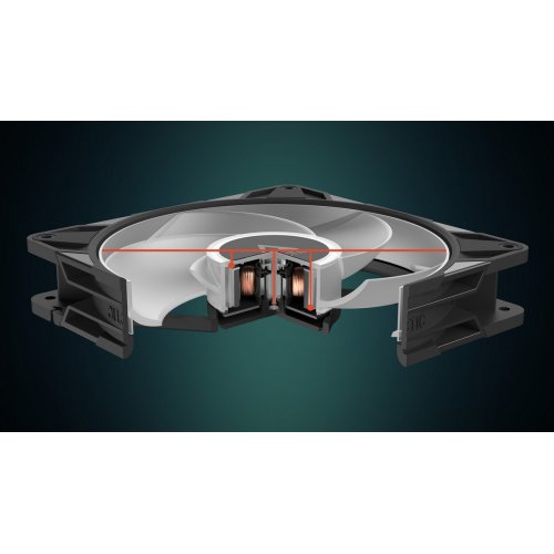 Набір кулерів для корпусу Arctic P14 Pro Reverse A-RGB (3-Fan Pack) (ACFAN00327A) Black купити в Україні: Київ, Львів, Хмельницький, Тернопіль, Івано-Франківськ | Перевірка сумісності, низька ціна, відгуки, характеристики від TELEMART фото