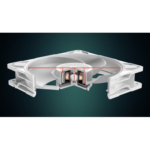 Набор кулеров для корпуса Arctic P14 Pro Reverse A-RGB (3-Fan Pack) (ACFAN00328A) White купить в Украине: Киев, Днепр, Харьков, Одесса  | Проверка совместимости, низкая цена, отзывы, характеристики от TELEMART фото