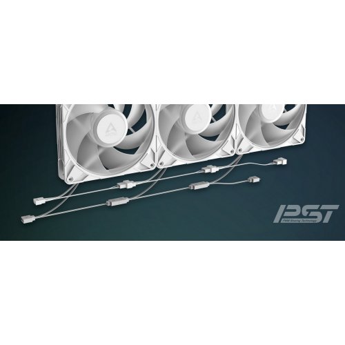 Набір кулерів для корпусу Arctic P14 Pro A-RGB (3-Fan Pack) (ACFAN00321A) White купити в Україні: Київ, Львів, Хмельницький, Тернопіль, Івано-Франківськ | Перевірка сумісності, низька ціна, відгуки, характеристики від TELEMART фото