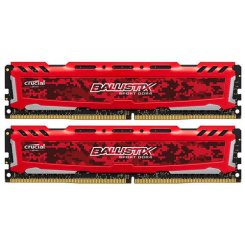 ОЗП Crucial DDR4 16GB (2x8GB) 2666Mhz Ballistix Tactical (BLS2C8G4D26BFSEK)