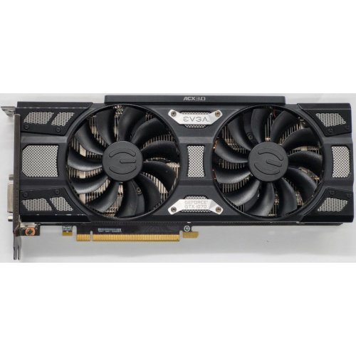 Видеокарта EVGA GeForce GTX 1070 SC GAMING ACX 3.0 Black Edition 8192MB (08G-P4-5173-KR) (Восстановлено продавцом, 828596) купить в Украине: Киев, Днепр, Харьков, Одесса  | Проверка совместимости, низкая цена, отзывы, характеристики от TELEMART фото
