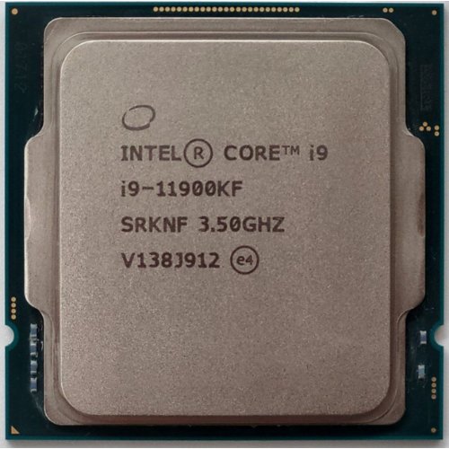 Процесор Intel Core i9-11900KF 3.5(5.3)GHz 16MB s1200 Tray (CM8070804400164) (Відновлено продавцем, 828608) купити в Україні: Київ, Львів, Хмельницький, Тернопіль, Івано-Франківськ | Перевірка сумісності, низька ціна, відгуки, характеристики від TELEMART фото