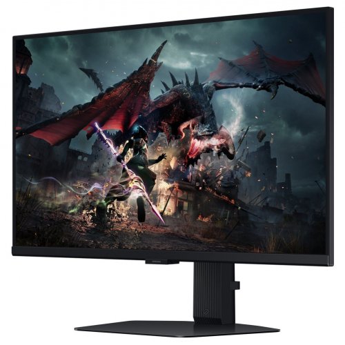 Уцінка монітор Samsung 27" Odyssey G5 (LS27DG500EIXCI) Black (Пошкоджено пакування, 828637) купити в Україні: Київ, Львів, Хмельницький, Тернопіль, Івано-Франківськ | Низька ціна, відгуки, характеристики від TELEMART фото
