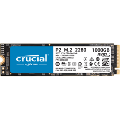 Ssd-диск Crucial P2 1TB M.2 (2280 PCI-E) NVMe x4 (CT1000P2SSD8) (Відновлено продавцем, 828666)