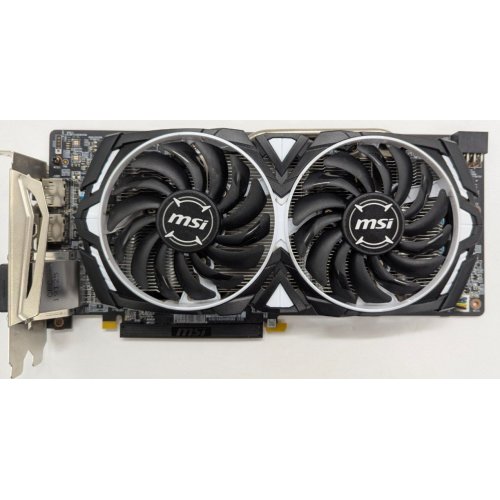 Видеокарта MSI Radeon RX 580 ARMOR OC 8192MB (RX 580 ARMOR 8G OC) (Восстановлено продавцом, 828671) купить в Украине: Киев, Днепр, Харьков, Одесса  | Проверка совместимости, низкая цена, отзывы, характеристики от TELEMART фото