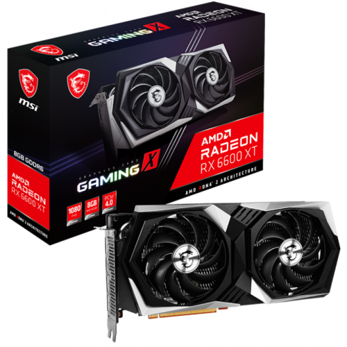 Видеокарта MSI Radeon RX 6600 XT GAMING X 8192MB (RX 6600 XT GAMING X 8G) (Восстановлено продавцом, 828674) купить в Украине: Киев, Днепр, Харьков, Одесса  | Проверка совместимости, низкая цена, отзывы, характеристики от TELEMART фото