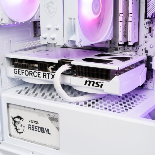 Комп'ютер Dragon Lucky Snow Powered_by MSI (RTX 5060TI + R5 7500F-WH) White купити в Україні: Київ, Львів, Хмельницький, Тернопіль, Івано-Франківськ | Низька ціна, відгуки, характеристики від TELEMART фото