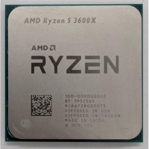 Процесор AMD Ryzen 5 3600X 3.8(4.4)GHz 32MB sAM4 Tray (100-100000022) (Відновлено продавцем, 828732) купити в Україні: Київ, Львів, Хмельницький, Тернопіль, Івано-Франківськ | Перевірка сумісності, низька ціна, відгуки, характеристики від TELEMART фото