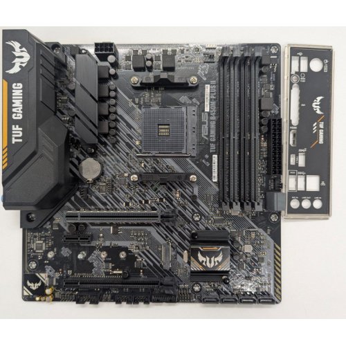 Материнская плата Asus TUF Gaming B450M-Plus II (sAM4, AMD B450) (Восстановлено продавцом, 828749) купить в Украине: Киев, Днепр, Харьков, Одесса  | Проверка совместимости, низкая цена, отзывы, характеристики от TELEMART фото