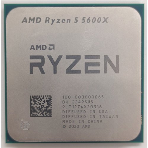 Процесор AMD Ryzen 5 5600X 3.7(4.6)GHz 32MB sAM4 Tray (100-000000065) (Відновлено продавцем, 828756) купити в Україні: Київ, Львів, Хмельницький, Тернопіль, Івано-Франківськ | Перевірка сумісності, низька ціна, відгуки, характеристики від TELEMART фото