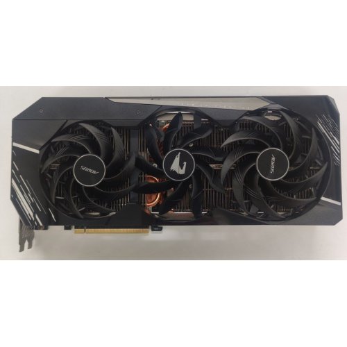 Видеокарта Gigabyte GeForce RTX 3080 AORUS MASTER 10240MB (GV-N3080AORUS M-10GD 3.0) (Восстановлено продавцом, 828761) купить в Украине: Киев, Днепр, Харьков, Одесса  | Проверка совместимости, низкая цена, отзывы, характеристики от TELEMART фото