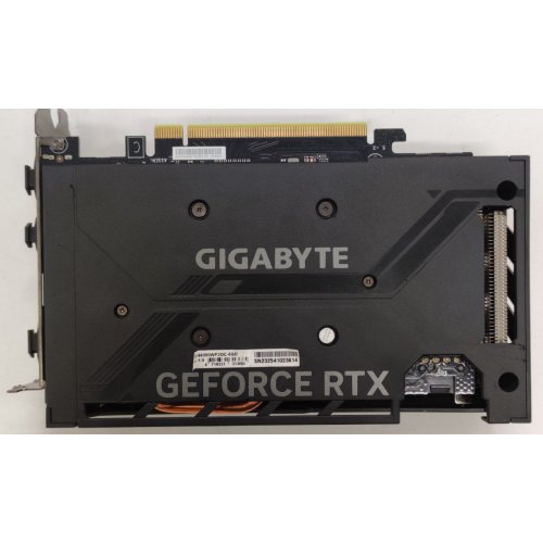 Відеокарта Gigabyte GeForce RTX 4060 Windforce OC 8192MB (GV-N4060WF2OC-8GD) (Відновлено продавцем, 828762) купити в Україні: Київ, Львів, Хмельницький, Тернопіль, Івано-Франківськ | Перевірка сумісності, низька ціна, відгуки, характеристики від TELEMART фото