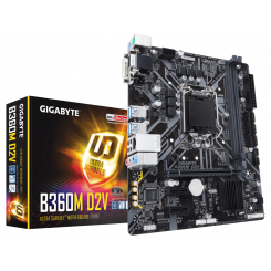 Материнская плата Gigabyte B360M D2V (s1151-V2, Intel B360)