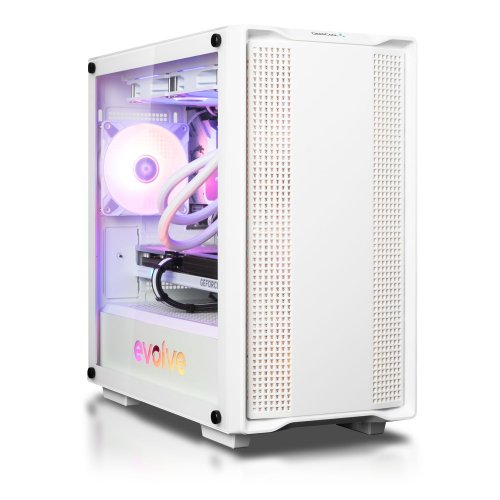 Компьютер EVOLVE CyberPart Silver Pro (EVOP-PR750FN506T-D532S1TBW) Black/White купить в Украине: Киев, Днепр, Харьков, Одесса  | Низкая цена, отзывы, характеристики от TELEMART фото