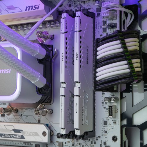 Компьютер EVOLVE CyberPart Silver Pro (EVOP-PR750FN506T-D532S1TBW) Black/White купить в Украине: Киев, Днепр, Харьков, Одесса  | Низкая цена, отзывы, характеристики от TELEMART фото