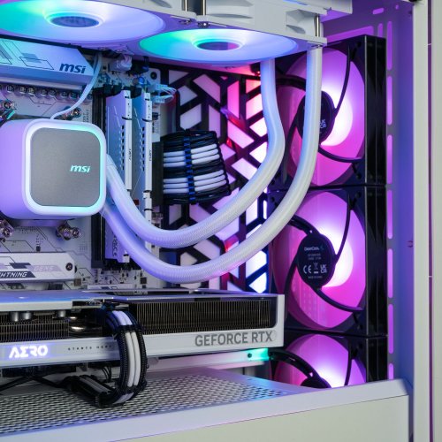 Компьютер EVOLVE CyberPart Silver Pro (EVOP-PR750FN506T-D532S1TBW) Black/White купить в Украине: Киев, Днепр, Харьков, Одесса  | Низкая цена, отзывы, характеристики от TELEMART фото