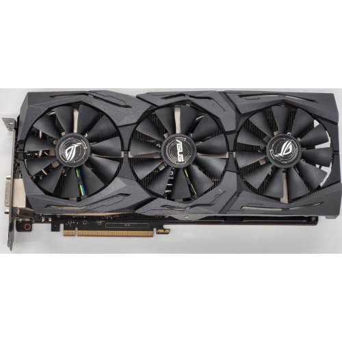 Відеокарта Asus ROG GeForce GTX 1080 TI STRIX 11264MB (ROG-STRIX-GTX1080TI-11G-GAMING) (Відновлено продавцем, 828811) купити в Україні: Київ, Львів, Хмельницький, Тернопіль, Івано-Франківськ | Перевірка сумісності, низька ціна, відгуки, характеристики від TELEMART фото