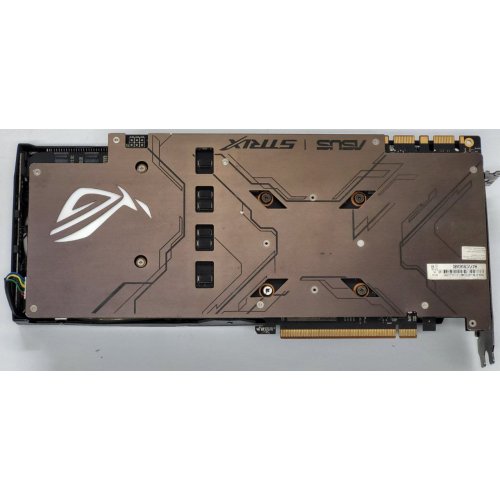 Відеокарта Asus ROG GeForce GTX 1080 TI STRIX 11264MB (ROG-STRIX-GTX1080TI-11G-GAMING) (Відновлено продавцем, 828811) купити в Україні: Київ, Львів, Хмельницький, Тернопіль, Івано-Франківськ | Перевірка сумісності, низька ціна, відгуки, характеристики від TELEMART фото