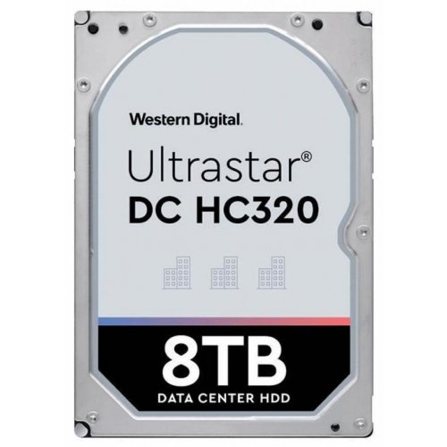 Жесткий диск Western Digital Ultrastar DC HC320 512e 8TB 256MB 7200RPM 3.5" (HUS728T8TALE6L4) (Восстановлено продавцом, 828812) купить в Украине: Киев, Днепр, Харьков, Одесса  | Проверка совместимости, низкая цена, отзывы, характеристики от TELEMART фото